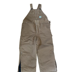 Carhartt Double Knee Overalls - Etsy