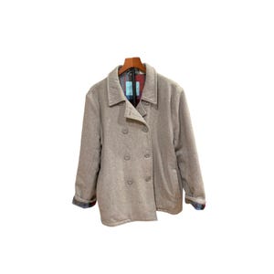 90s Y2k Pea Coat - Etsy