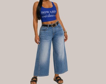 Zeta Howard University Sports Bra | HBCU Activewear Howard Alumni Gift | Women's Workout Top | University Pride Apparel