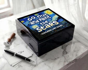 Van Gogh Starry Night Keepsake Box: Celestial Jewelry Box