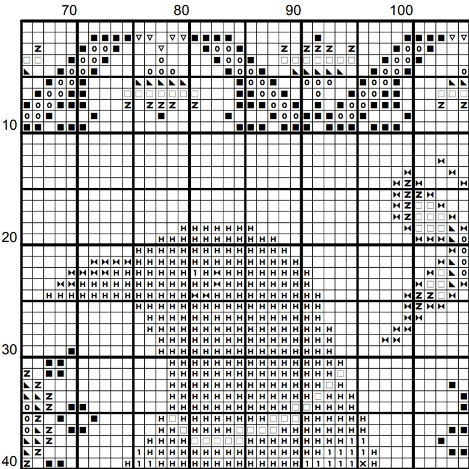 Cute Sheep Sampler Cross Stitch Set of 4 Primitive Embroidery Simple ...