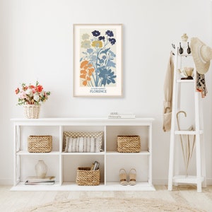 Flower Market Art • Wildflower Poster • Spring Flower Poster • Cute Flower Print • Flower Gallery Print • Decorative Gift Idea image 4