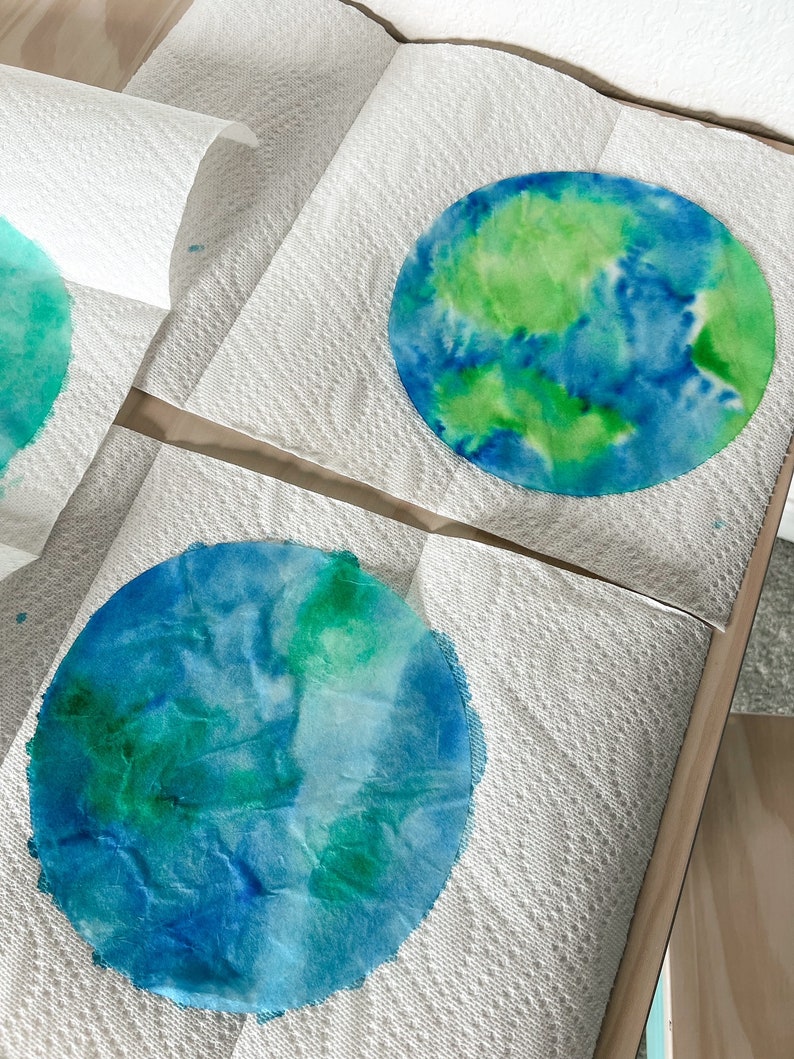 Faithbased Coffee Filter Earth Day Craft for Families & Sunday School Digital Download Etsy