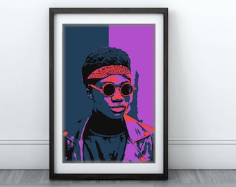 Young Panther Pop Art Print – Black Culture Digital Download