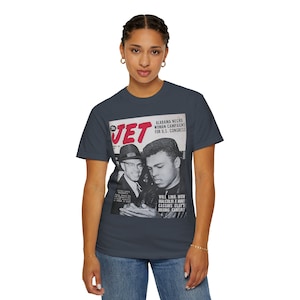 Malcolm X & Muhammad Ali Jet Magazine Cover T-Shirt | Civil Rights image 2