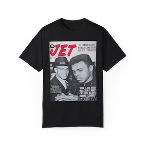 Malcolm X & Muhammad Ali Jet Magazine Cover T-Shirt | Civil Rights image 5