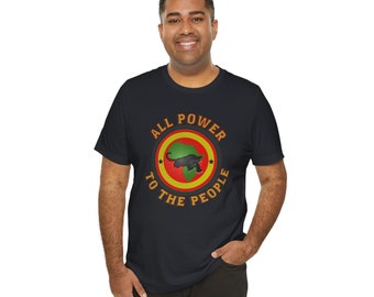 Black Panther Party Logo Tee - Black History Graphic T-Shirt