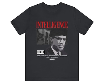 Malcolm X Graphic T-Shirt | Black Empowerment, Social Justice