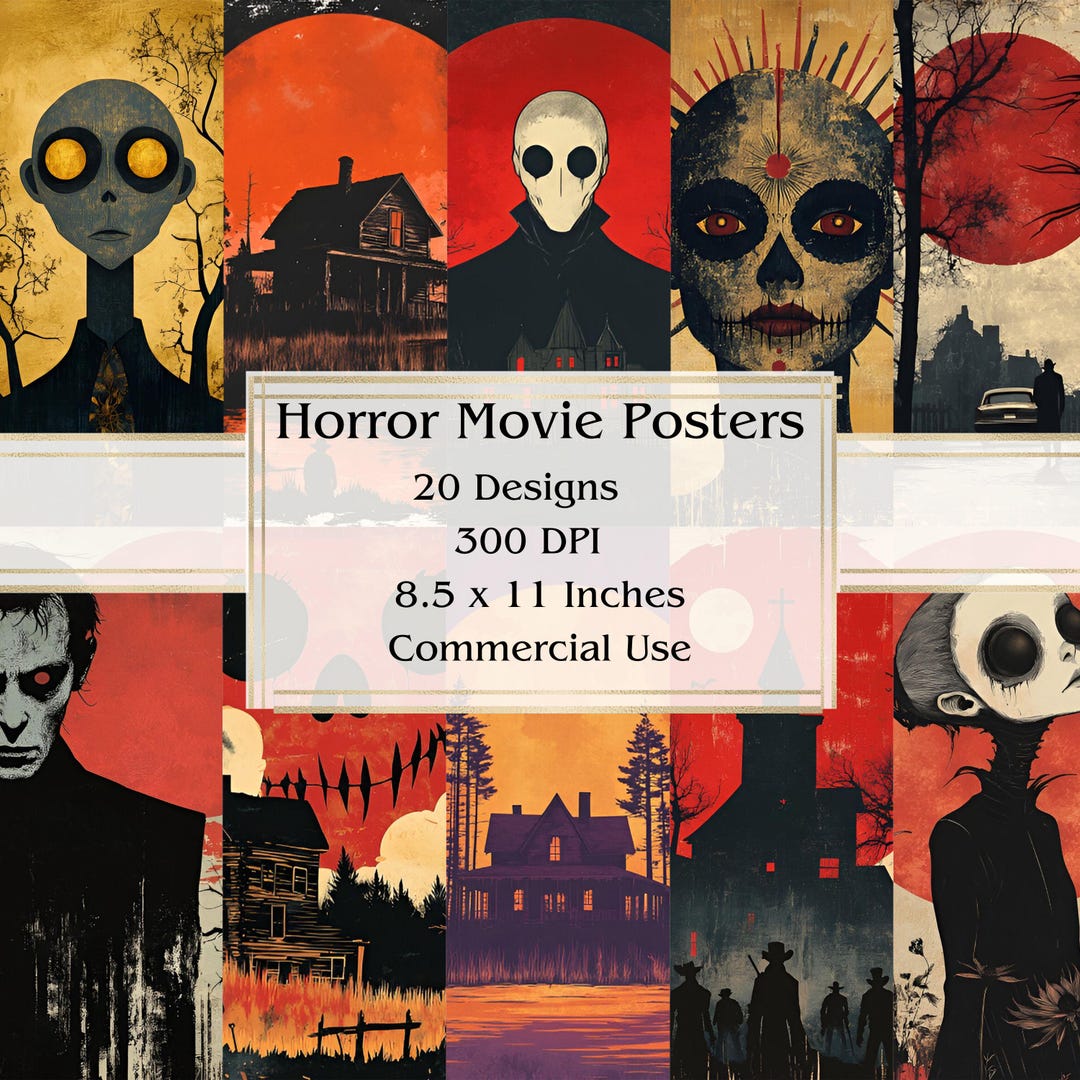 20-horror-movie-posters-journal-paper-digital-paper-jpeg-8-5-x-11