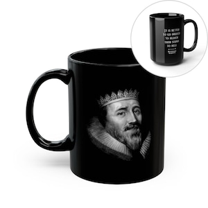 Richard Sibbes Mug - Reformed - Christian - Black Mug