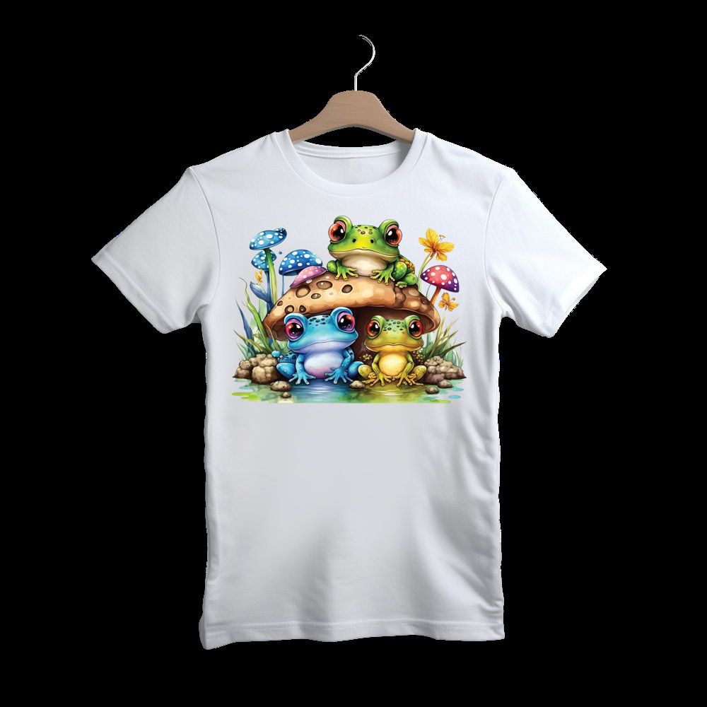 30oz & 20oz Skinny Tumbler Wrap Digital Design of Cute Family of Frogs ...