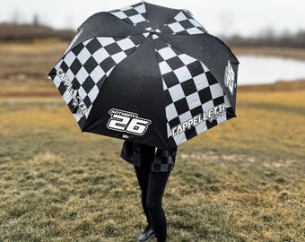Customizable Racer Umbrella Motocross Dirt Bike Racing Dirt Bike Kid MX Woods Racing Gift