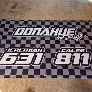 Customizable Outdoor Rug Camper Toy Hauler Motocross Mat Dirt Bike Racing Rug Dirt Bike MX Woods Racing Gift image 7