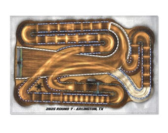 Rd 7 Arlington TX Inspired Area Rug, Playroom Decor, Moto Kids' Room, Motocross Rug, Dirt bike Gift, Motocross Room Decor