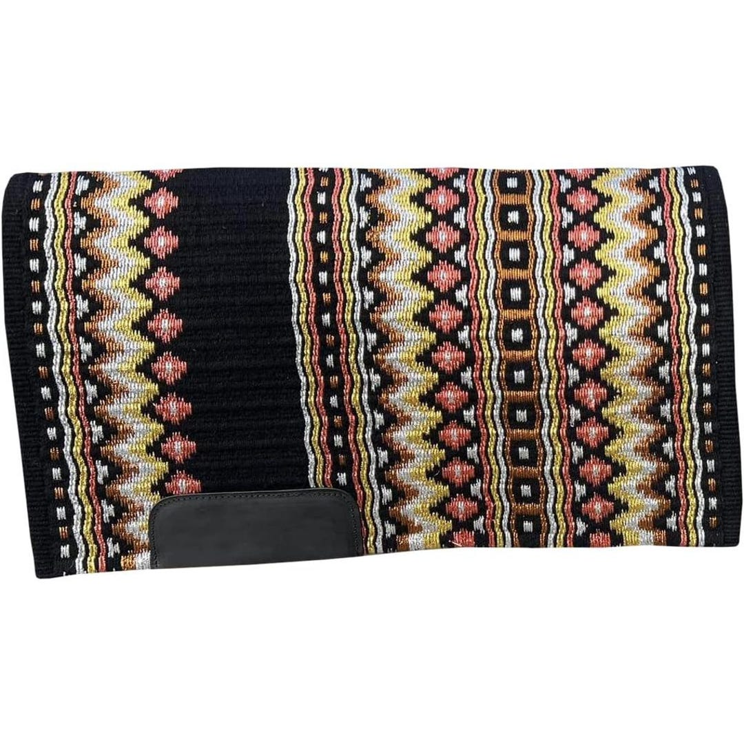 Tapis De Selle Western En Laine - Confortable, Neuf