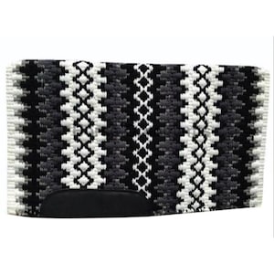 Grey and White Newzeland wool saddle pad for horse riding. Wholesale Price High Quality Western Horse Selling Product From India Hot Selling