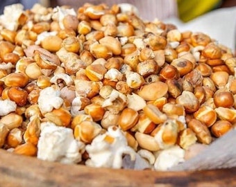 Roasted corn & Peanut mix / Abro ne Nkatie/ Toasted corn and Groundnut mix