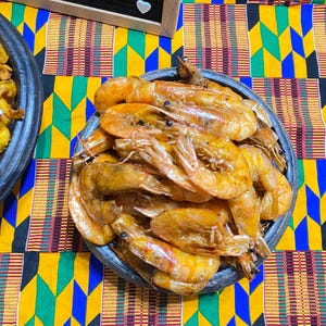 Fried Fishes/ Fried Octopus/ Squid/ Shrimp/Anchovies (1 man thousand) / Wagashi/ Croaker