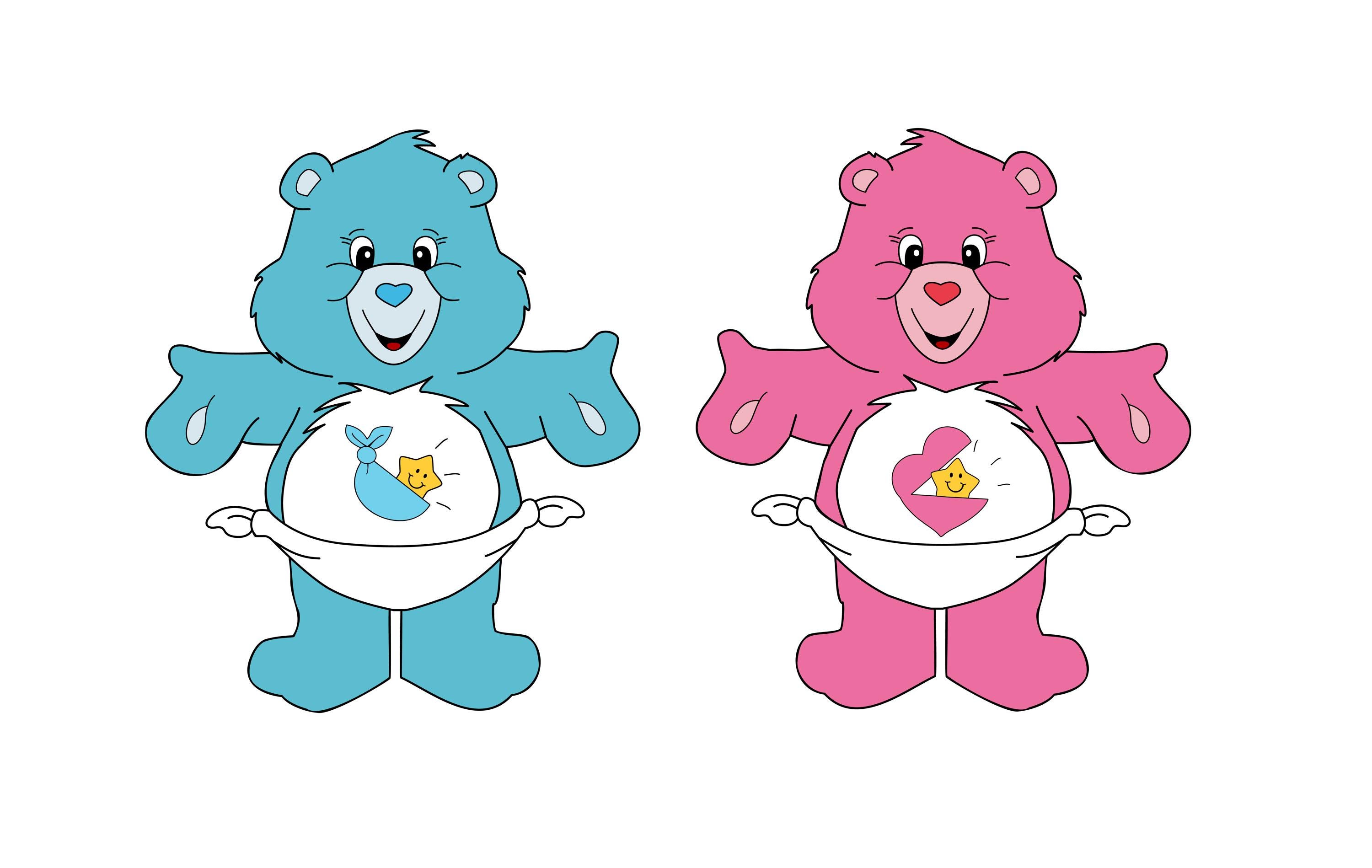 レトロ　ケアベア　ハグズ　　Care Bears Baby Hugs Bear Care Bears ケアベア ぬいぐるみS ベビーハグスベア(ベビー