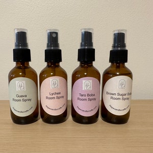 Taro Boba / Jasmine tea room spray / linen spray