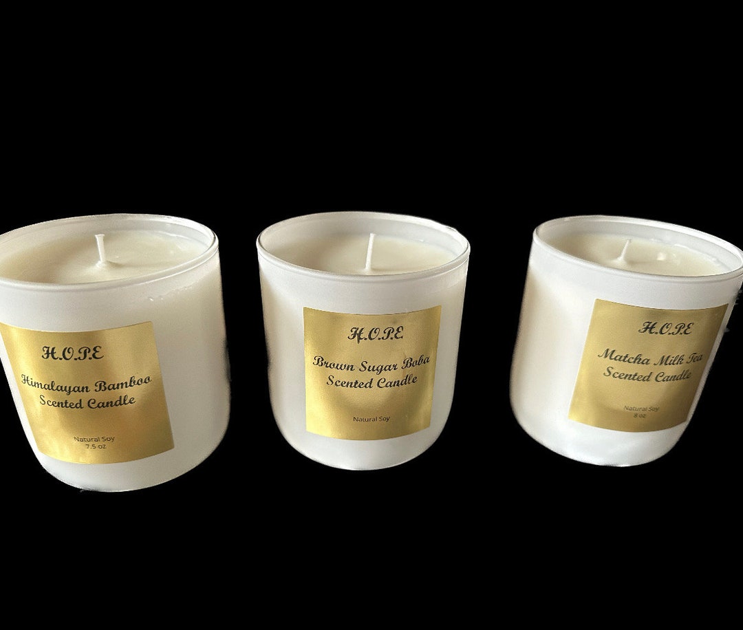 Rose Petals Soy Candle/ Honeysuckle Jasmine Soy Candle/ Etsy