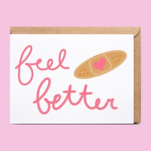 Feel Better Greeting Card
