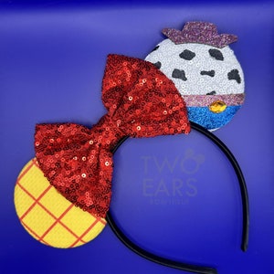 Woody Ears, Mouse Ears Headband, Minnie Ears, Mickey Ears, Princess Ears, Toy Story Ears, Kids, Adults, Headbands