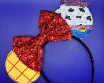 Woody Ears, Mouse Ears Headband, Minnie Ears, Mickey Ears, Princess Ears, Toy Story Ears, Kids, Adults, Headbands