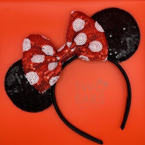 Minnie Mouse Ears, Mouse Ears Headband, Minnie Ears, Mickey Ears, Princess Ears, Toy Story Ears, Kids, Adults, Headbands