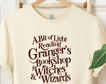 Hermione Granger's Bookshop for Witches and Wizards Dramione Bookish Merch Shirt, Fanfic Book Lover Gift, Manacled Dark Romance Sweatshirt