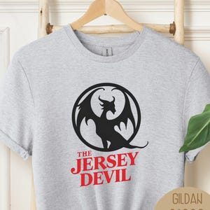 Jersey Devil Shirt, Weirdcore Cryptid Clothing, Cryptozoology Sweatshirt, Retro Monster Tshirt Gift for Him Her, Supernatural Christmas Gift