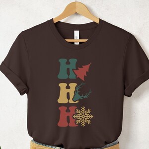 Ho Ho Ho Christmas Holiday Shirt, Cute Christmas Party Shirt, Xmas Matching Winter Shirt, Holiday Gift for Her,Merry Christmas Family Outfit