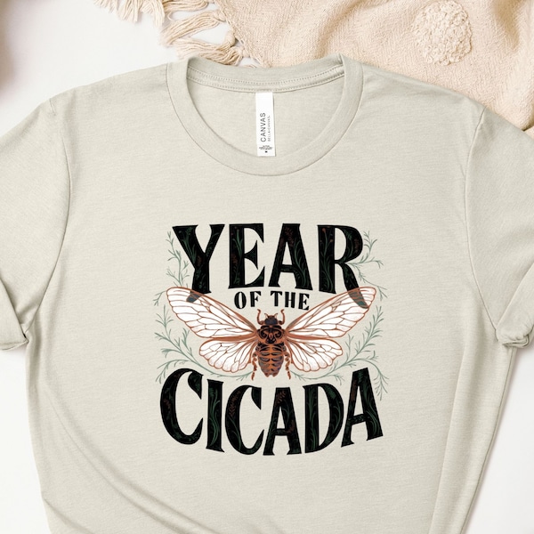 2024 Cicada Shirt, Cicada Emergence Gift for the Nature Lover, Entomologist Bug Humor Gift,Once in a Lifetime Brood XII XIX Bug Lover Tshirt