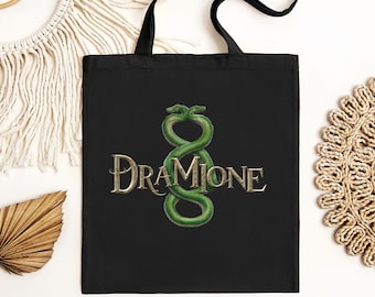 FanFiction Buch Themed Geschenk für den Buchliebhaber, Canvas Tragetasche Dramione FanFiction Geschenk für Manacled Buchliebhaber, Trendy Bookish Merch