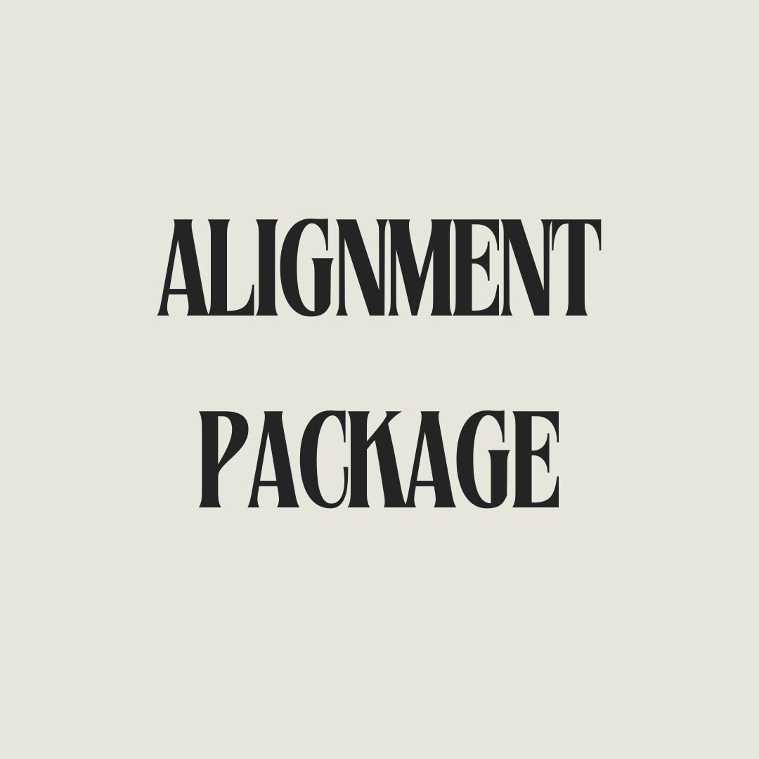 Alignment Package Etsy