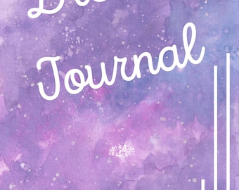 Printable Dream Journal | Dream Tracker and Reflection Journal | Sleep & Dream Log PDF | Instant Download