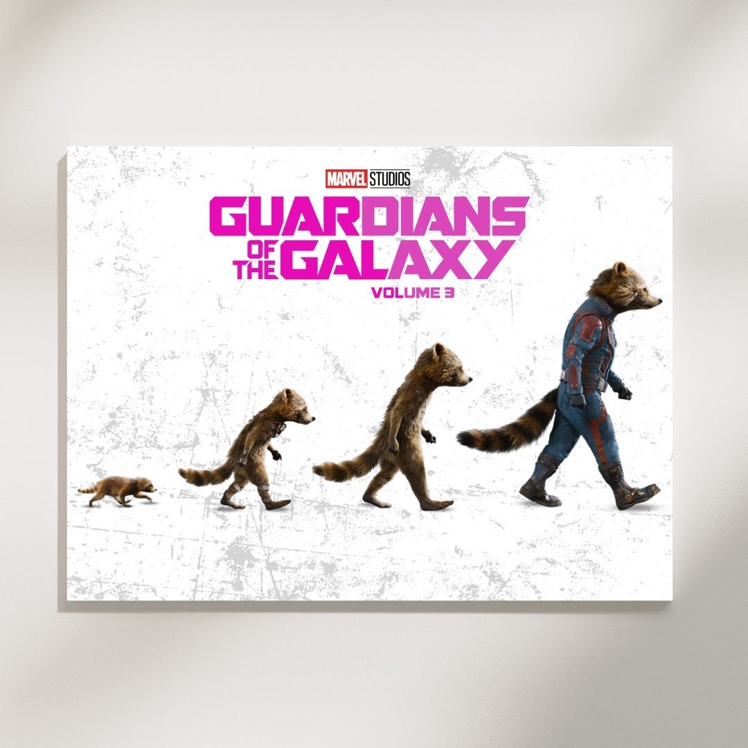  BigWigPrints Guardians of the Galaxy Vol. 3 Character Posters,  Set of 10 Wall Art Prints - Featuring Star-Lord, Gamora, Drax, Rocket,  Groot, Nebula, Mantis, Kraglin & Cosmo (8 x 10 each)