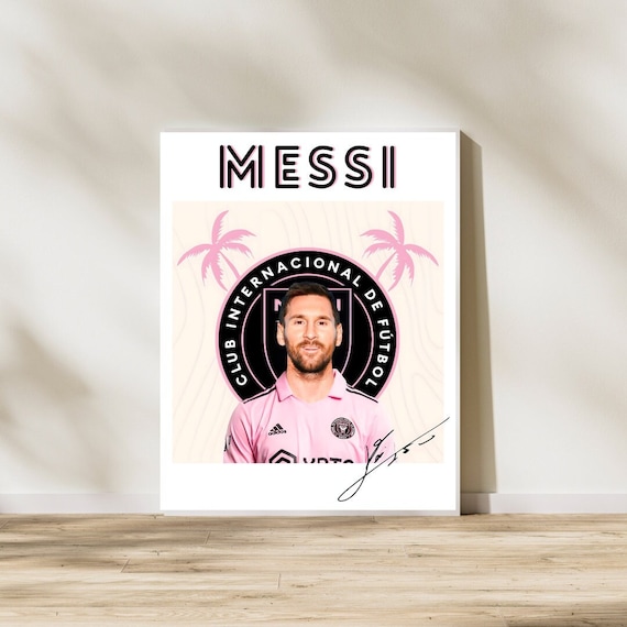 Messi Inter Miami: cajas forma camiseta