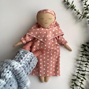 Hijab Doll Handmade Muslim cloth Doll İslamic Toy Ramadan Gift Eid Gift Muslim Gift