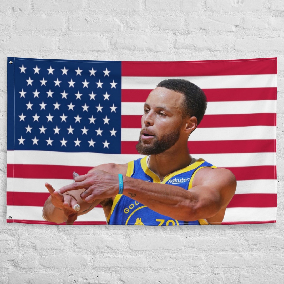 Stephen Curry FLAG Etsy