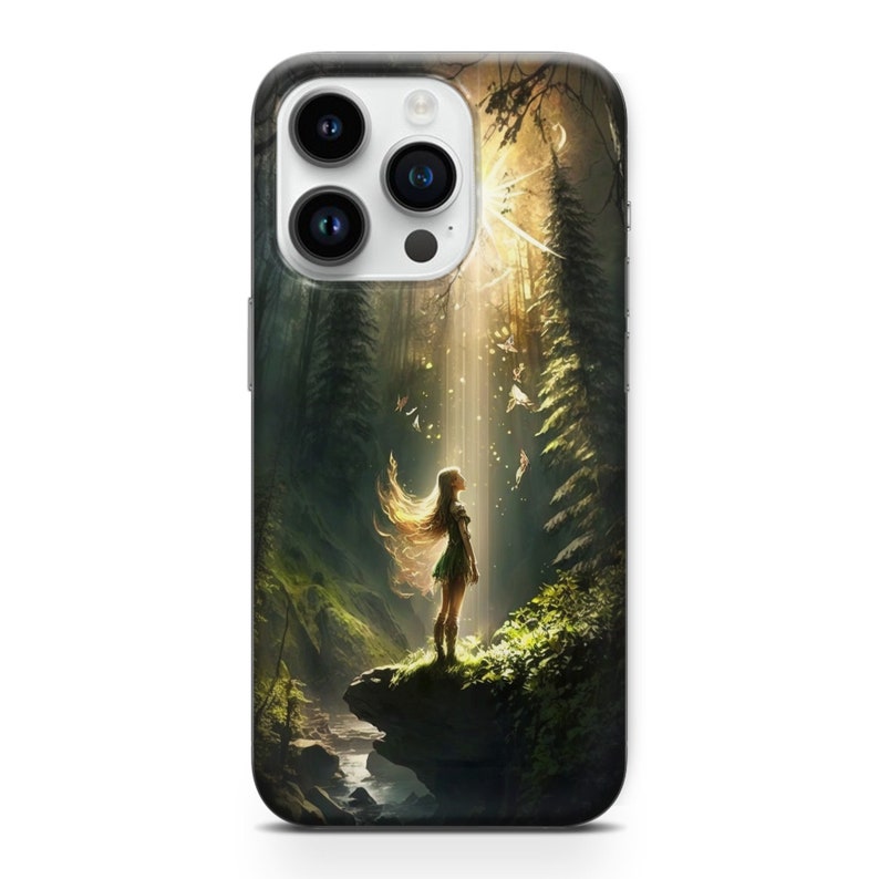 Forest Fairy Phone Case Fairy Tale Girl Cover iPhone 14 Pro Etsy