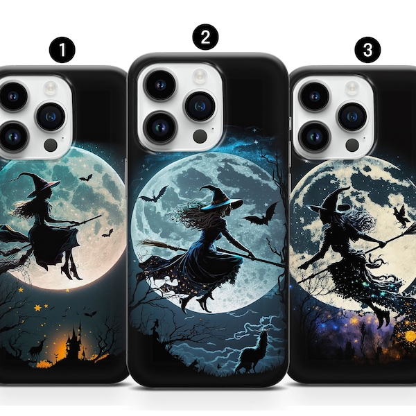 Fairy Witch Phone Case, Sorceress Cover for iPhone 15 14 Pro Max 13 12 11 XR XS 6 8+ 7 SE Samsung S10 S21FE S23 A13 A52 A54 Note10+