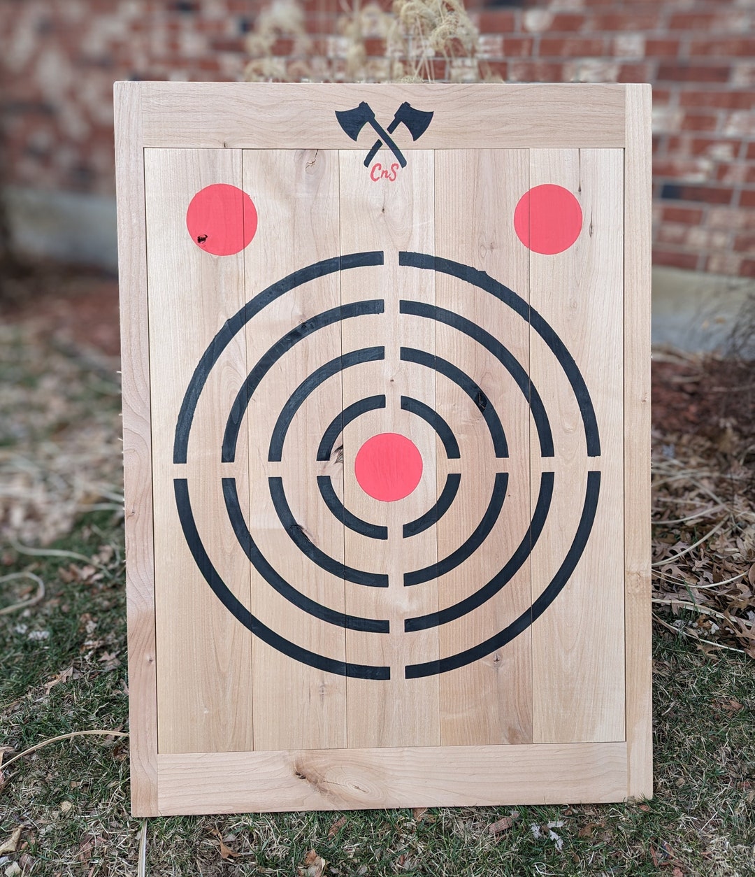 Axe Throwing Target W/ Kickstand Etsy