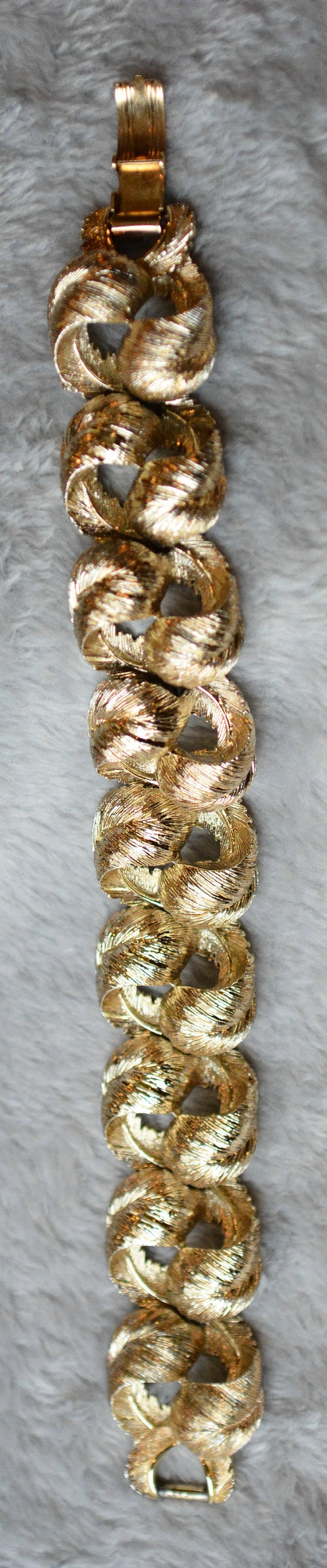 Chunky Gold Bracelet by Lisner