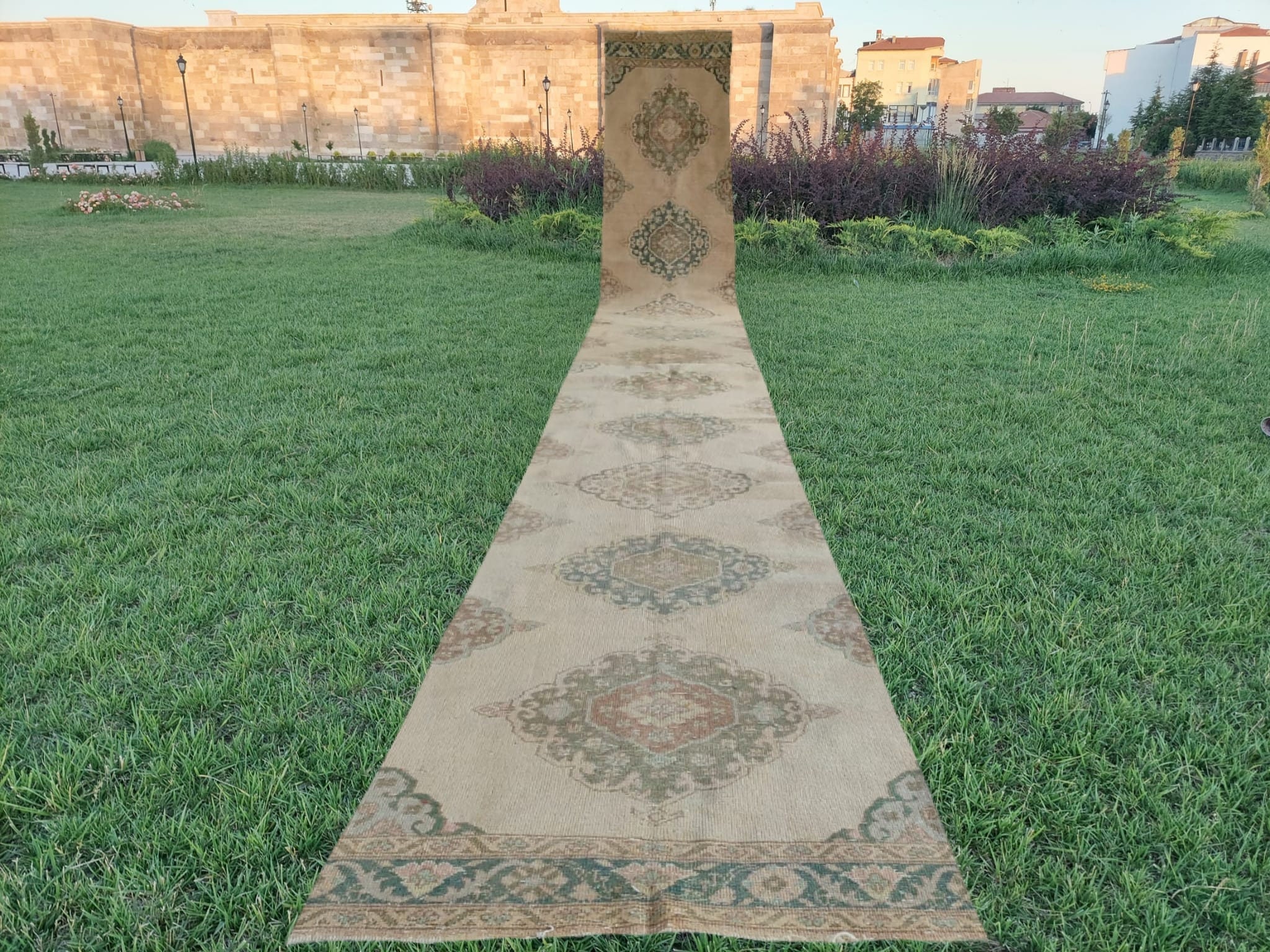 Heriz Teppich Läufer extra lang, Teppich Läufer, 80x500 Läufer, Teppich Läufer, 70x50 cm, Teppich Läufer