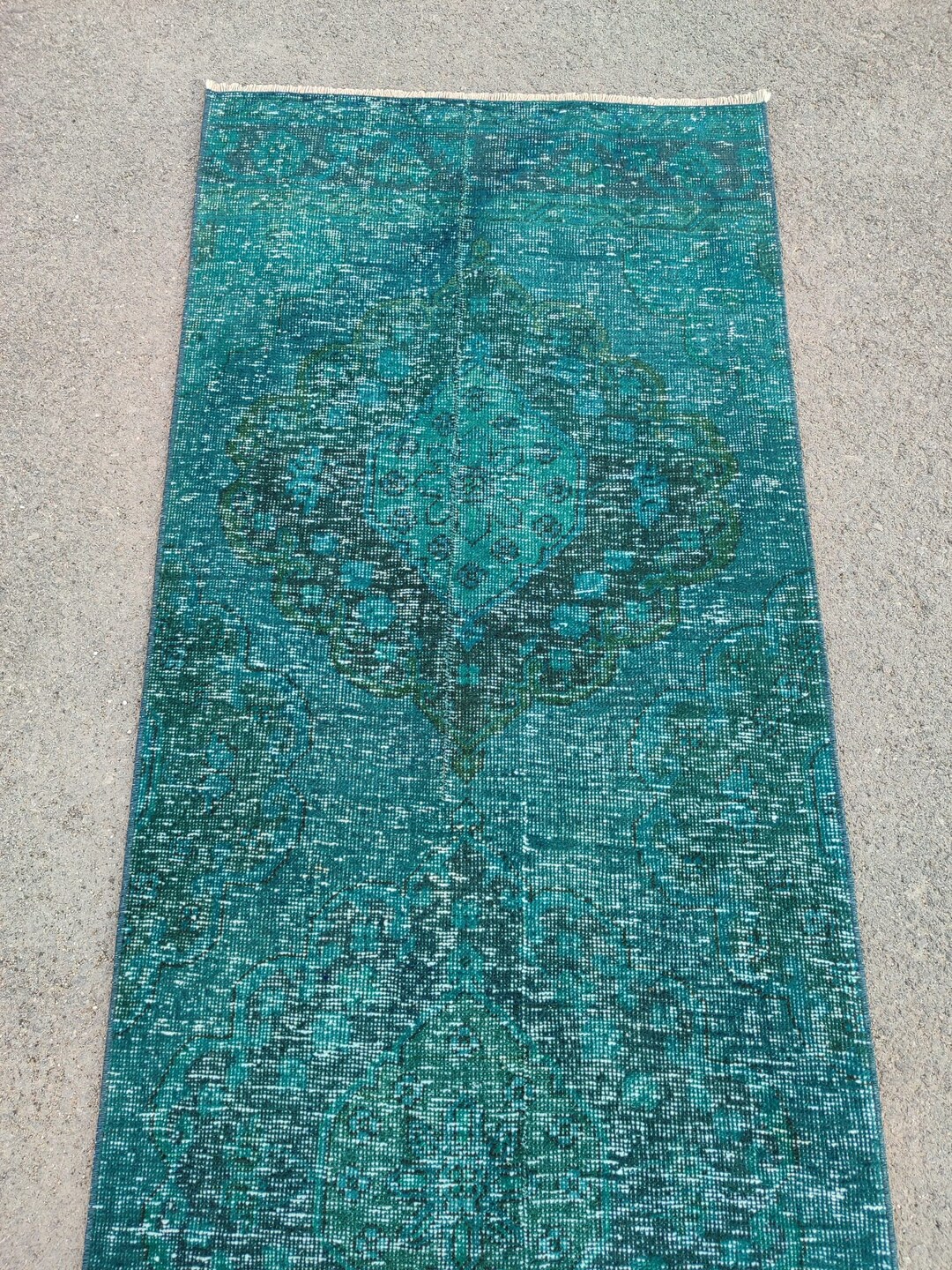 21' Runner Rug Extra Long, Stair Rug, Heriz Runner Rug, Vintage 3x21 ...