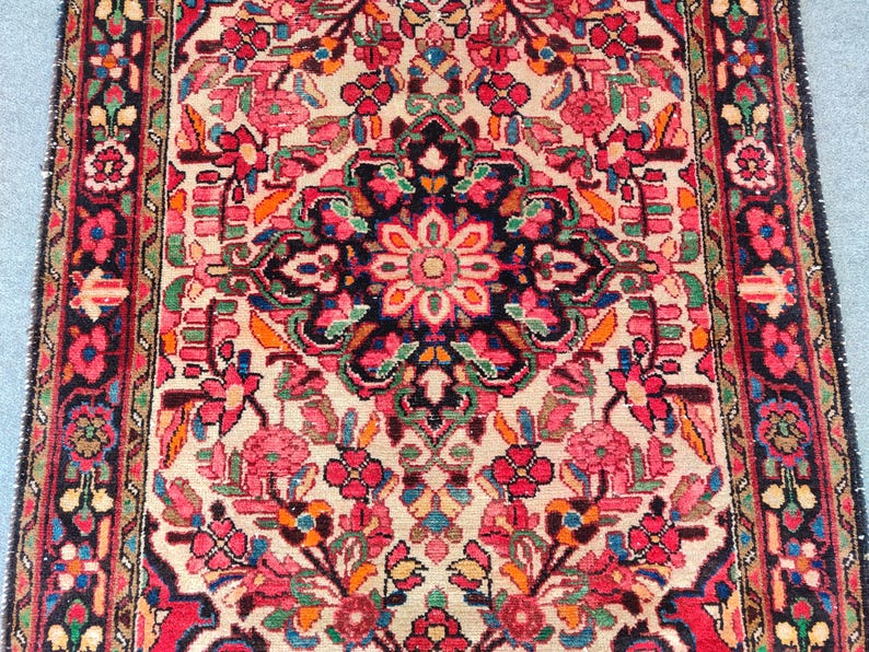 Persian Rug Patters 3x5 Antique Persiani Malayir Rug, Oriental Tribal Rug Vintage, Floral ...