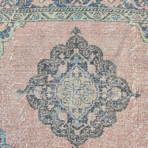 2&#39;7&quot; x 17&#39; rug runner Extra long, Stair rug, Heriz runner rug, Vintage 3x17 oushak runner, Turkish 3x17 runner, Herki rug, 17 feet long rug