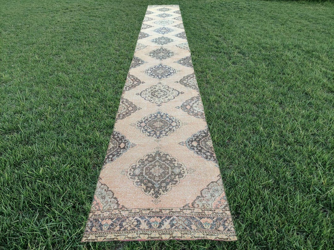 3 X 25.6 Ft, Extra Long Runner for Corridor, Large Long Runner Vintage ...