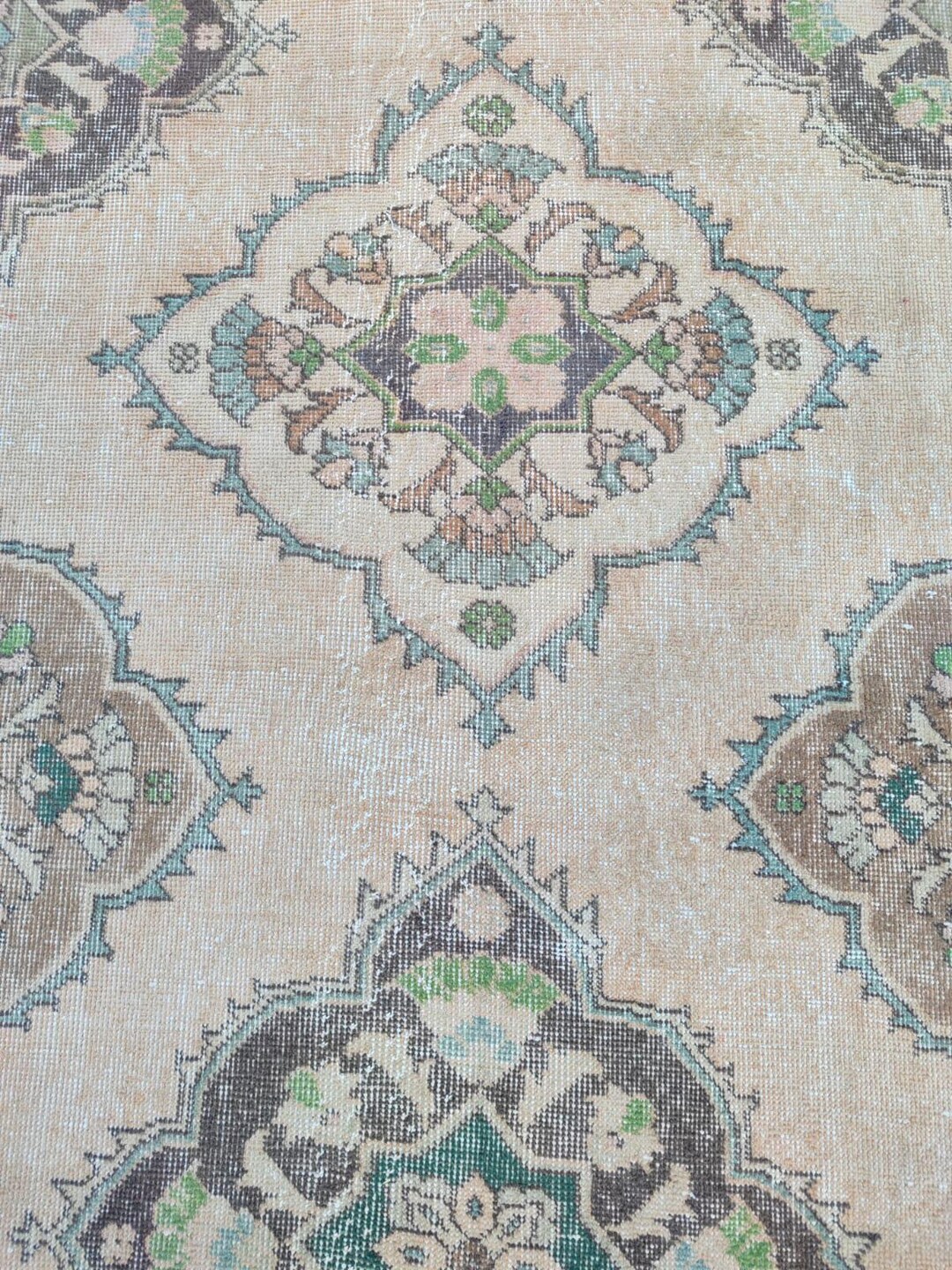 17 ロング トルコ ランナー、ラグ ランナー 3x17 ヴィンテージ、階段